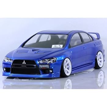 1/10ラジコンボディ Mitsubishi ランエボ9 1：10三菱ランサーエボリューション9クリアボディシェル